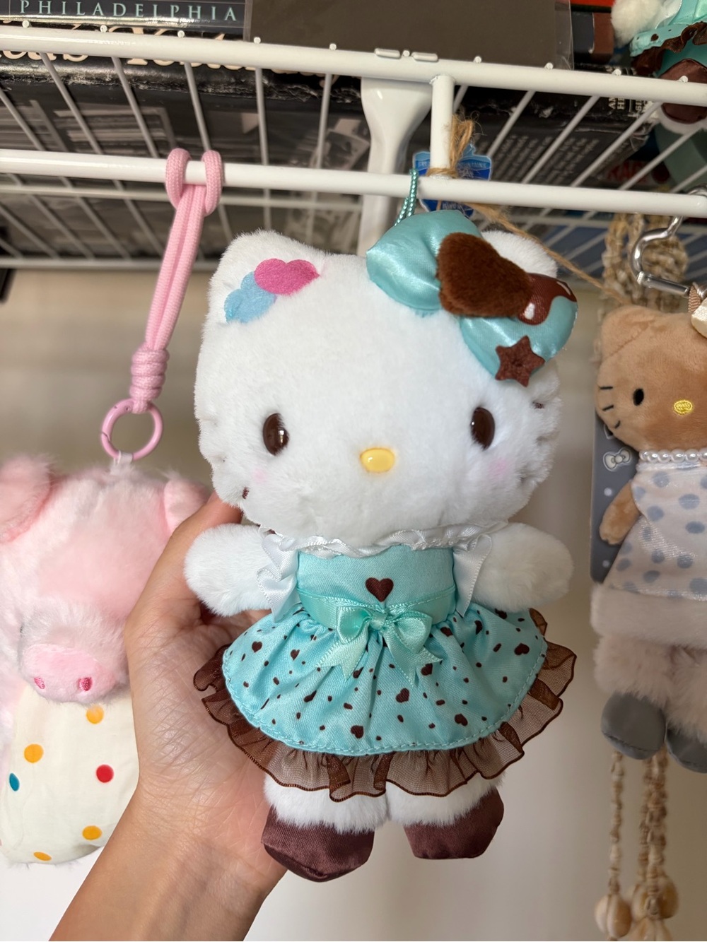 Sanrio Hello Kitty Plush mint chocolate